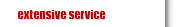extensive service