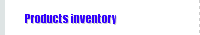Products inventory