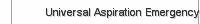 Universal Aspiration Emergency Kit