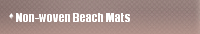 Non-woven Beach Mats