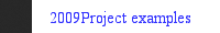 2009Project examples