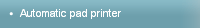 Automatic pad printer