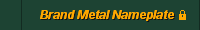Brand Metal Nameplate