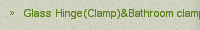 Glass Hinge(Clamp)&Bathroom clamp