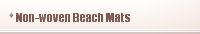 Non-woven Beach Mats