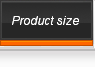Product size 