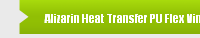 Alizarin Heat Transfer PU Flex Vinyl