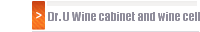 Dr. U Wine cabinet and wine cellar manufacturers