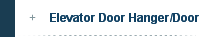 Elevator Door Hanger/Door Vane