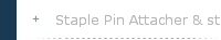 Staple Pin Attacher & staple pin