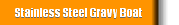Stainless Steel Gravy Boat