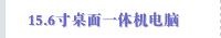 15.6寸桌面一体机电脑