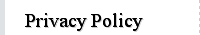 Privacy Policy