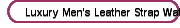 Luxury Men's Leather Strap Watches Wristwatch Sports Military Watches