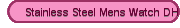 Stainless Steel Mens Watch DHL Free shipping    