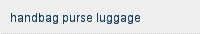 handbag purse luggage 