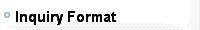Inquiry Format