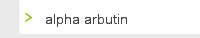 alpha arbutin