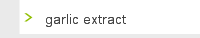 garlic extract