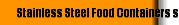  Stainless Steel Food Containers soup stock pot