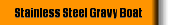 Stainless Steel Gravy Boat