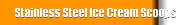 Stainless Steel Ice Cream Scoops