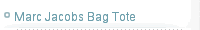 Marc Jacobs Bag Tote